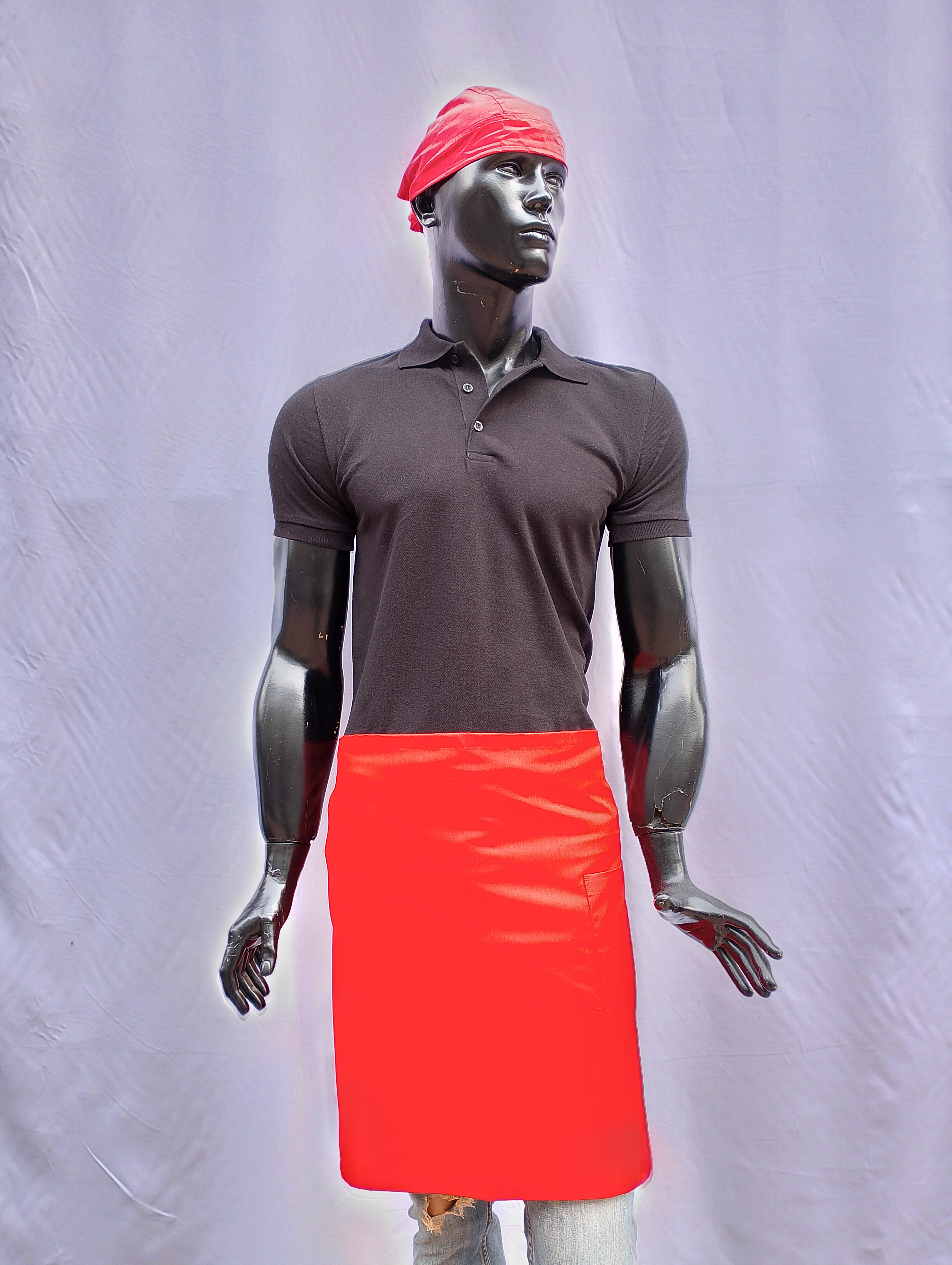 POLİYVİSKON ALPAKA KIRMIZI YARIM ÖNLÜK