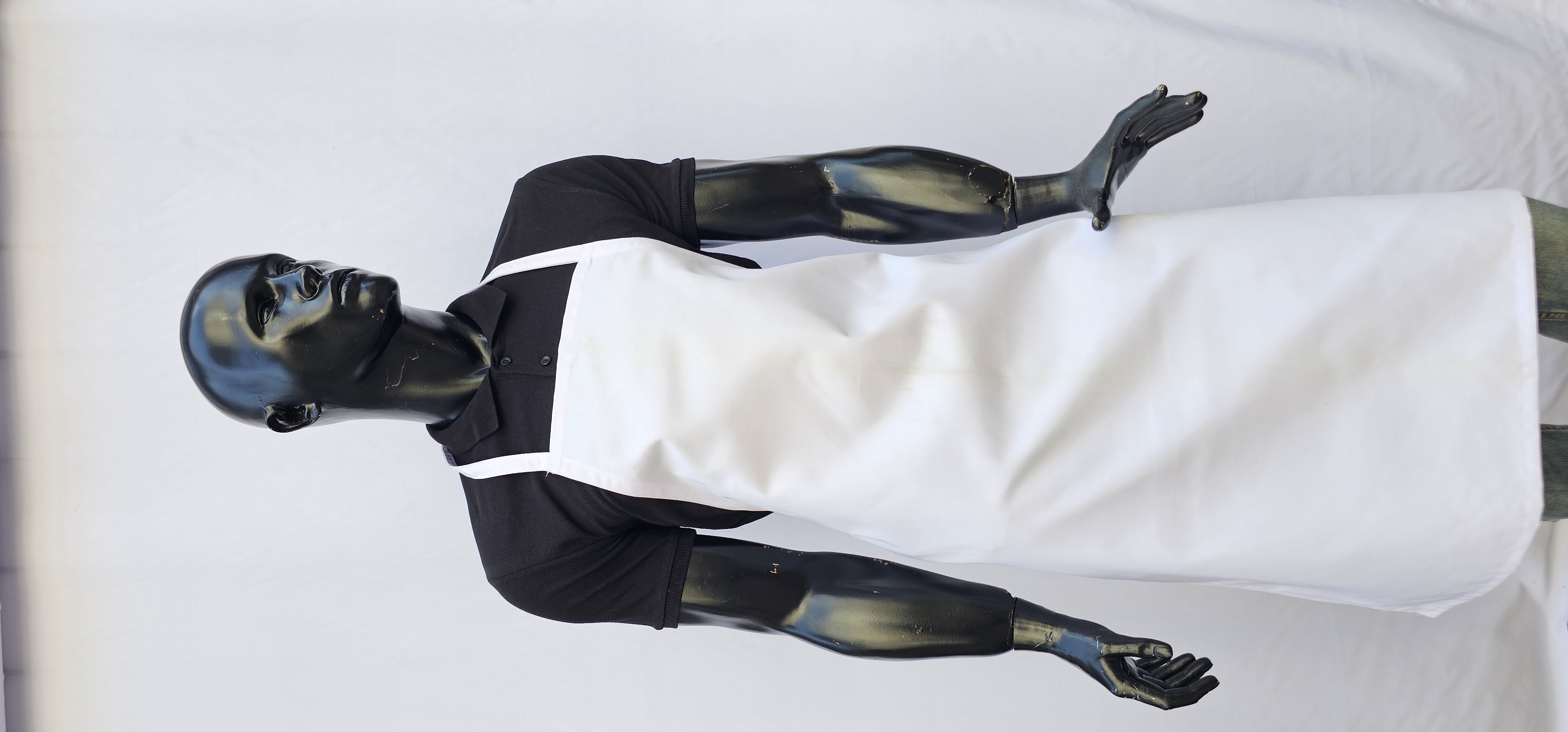 POLİYVİSKON ALPAKA ASKILI ÖNLÜK BEYAZ