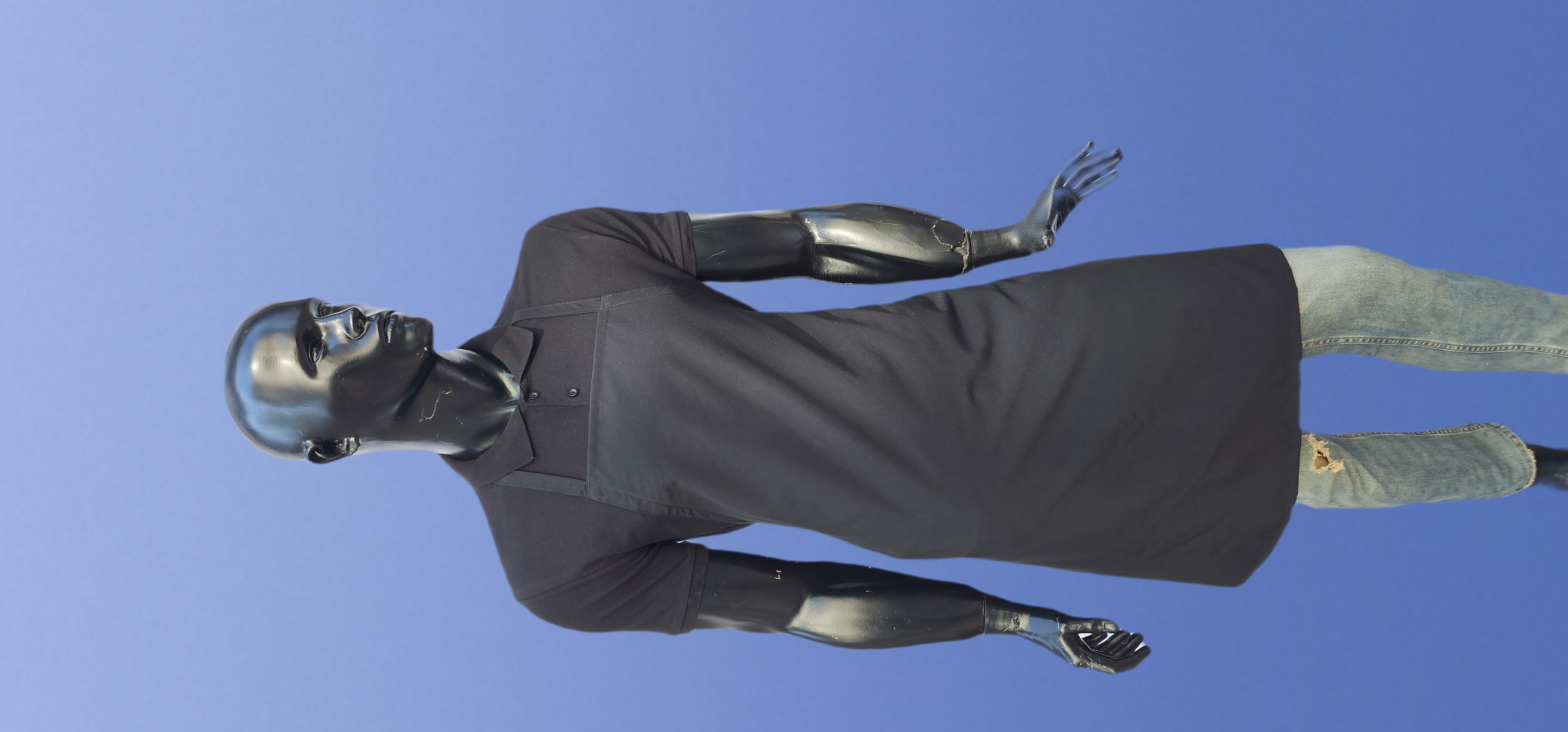 POLİYVİSKON ALPAKA ASKILI ÖNLÜK SİYAH