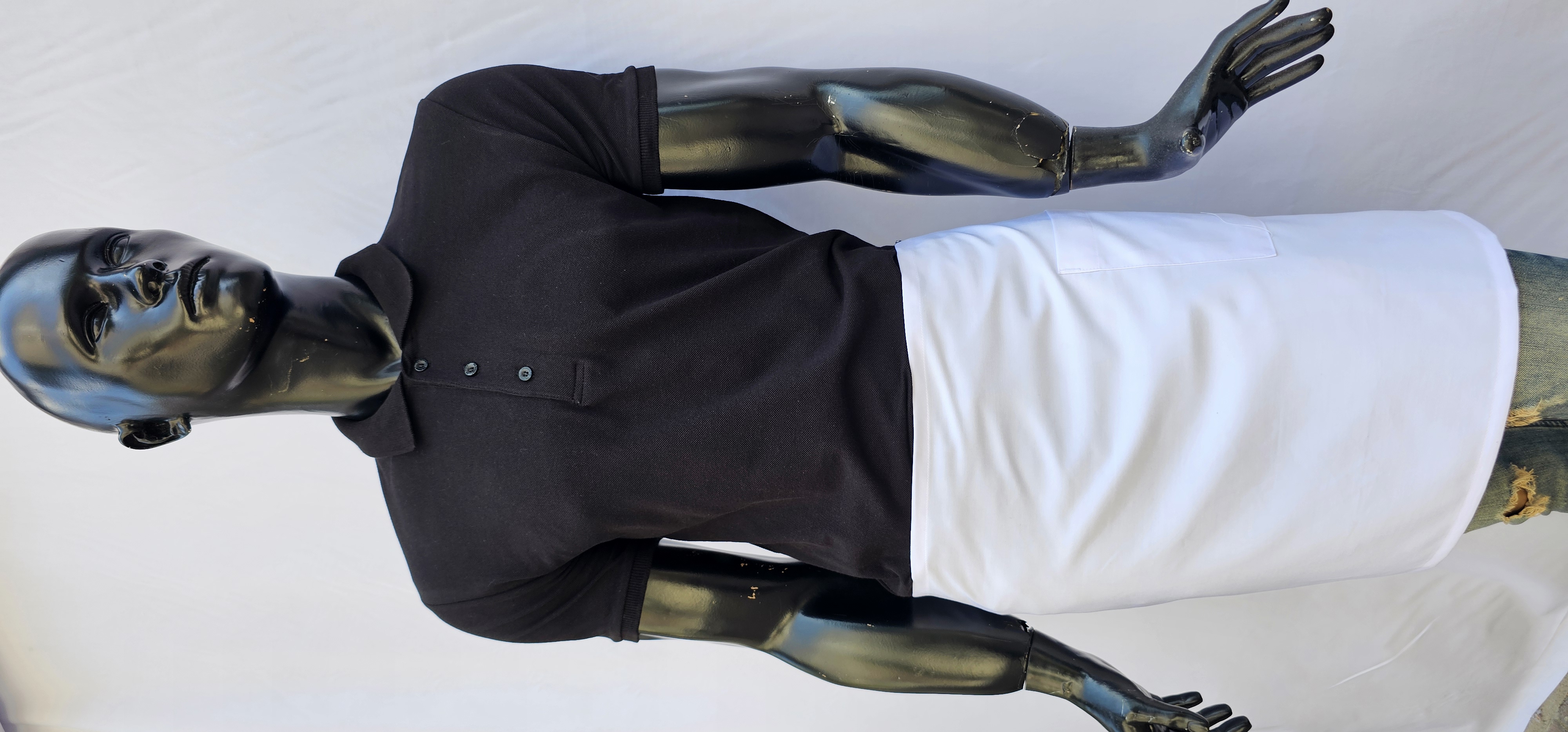 POLİYVİSKON ALPAKA YARIM ÖNLÜK SİYAH