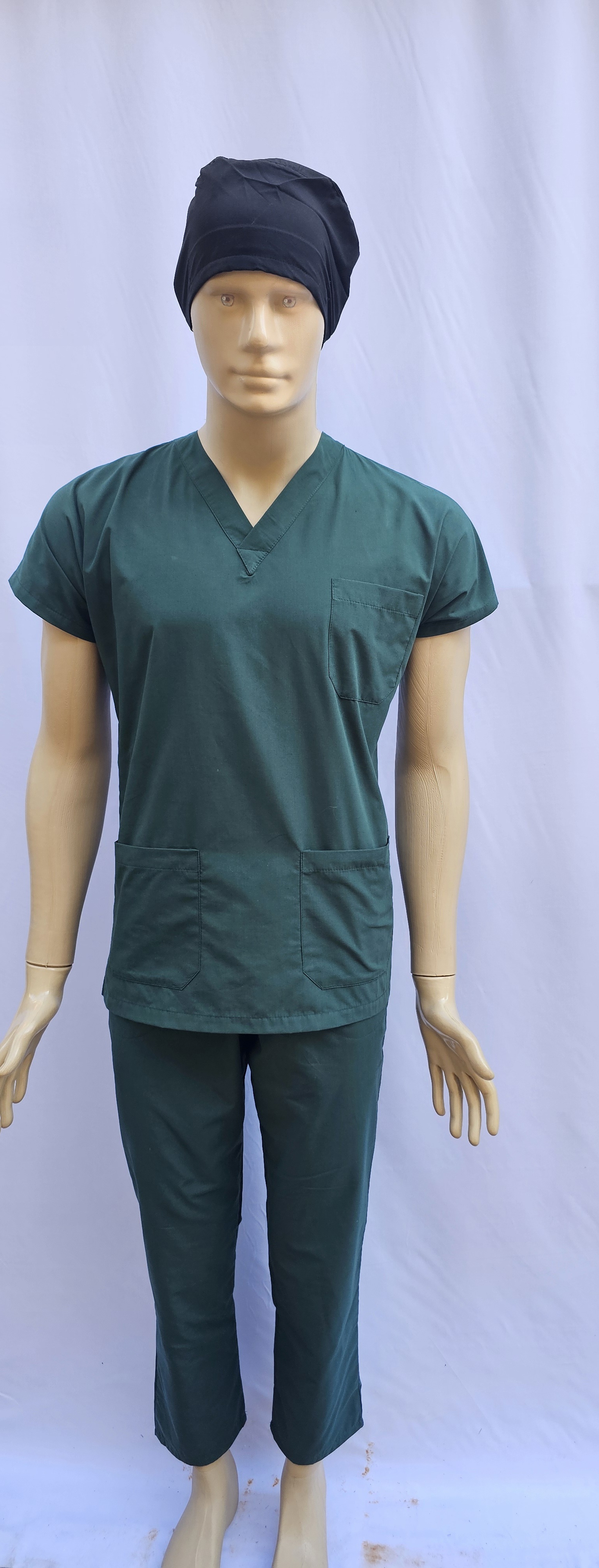 UNİSEX V YAKA YARASA KOL YEŞİL  TERİCON TAKIM ERKEK