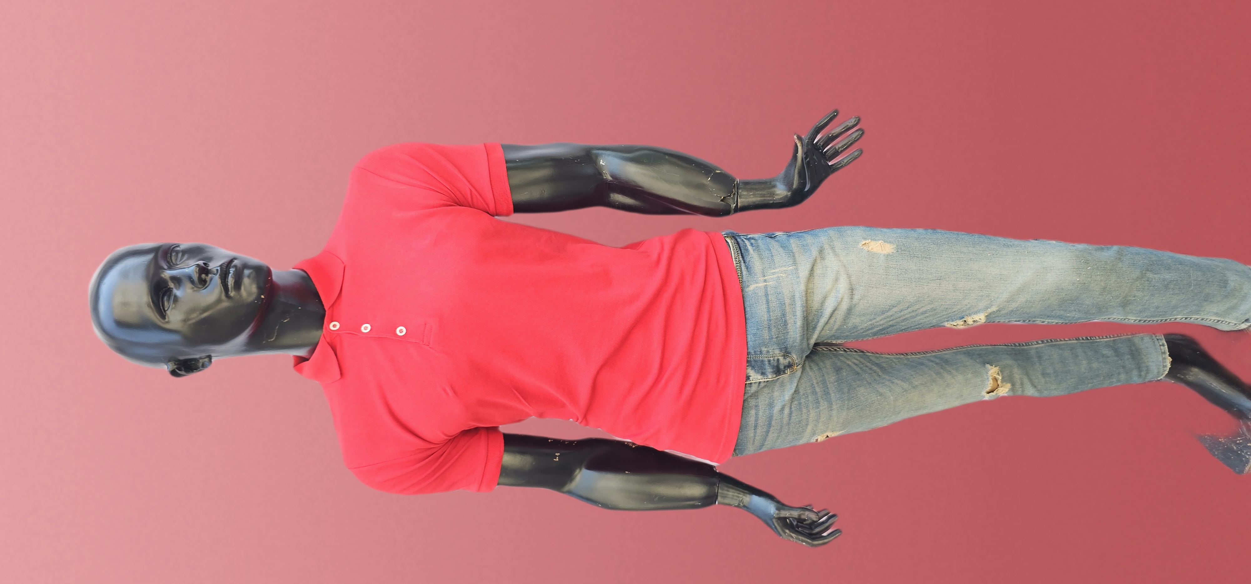 OPENET POLO YAKA TİŞÖRT BORDO KOL BANTLI