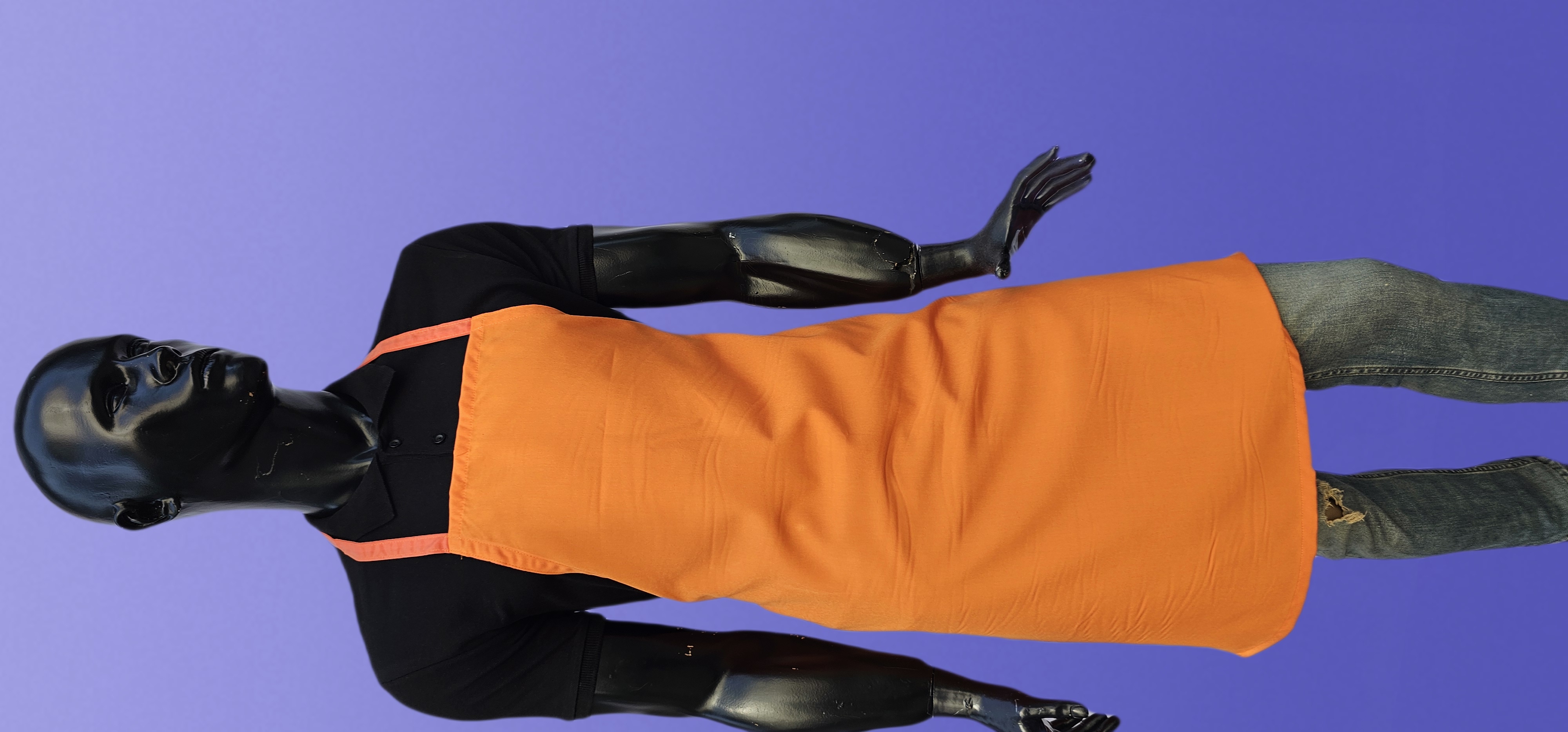 POLİYVİSKON ALPAKA ASKILI ÖNLÜK TURUNCU