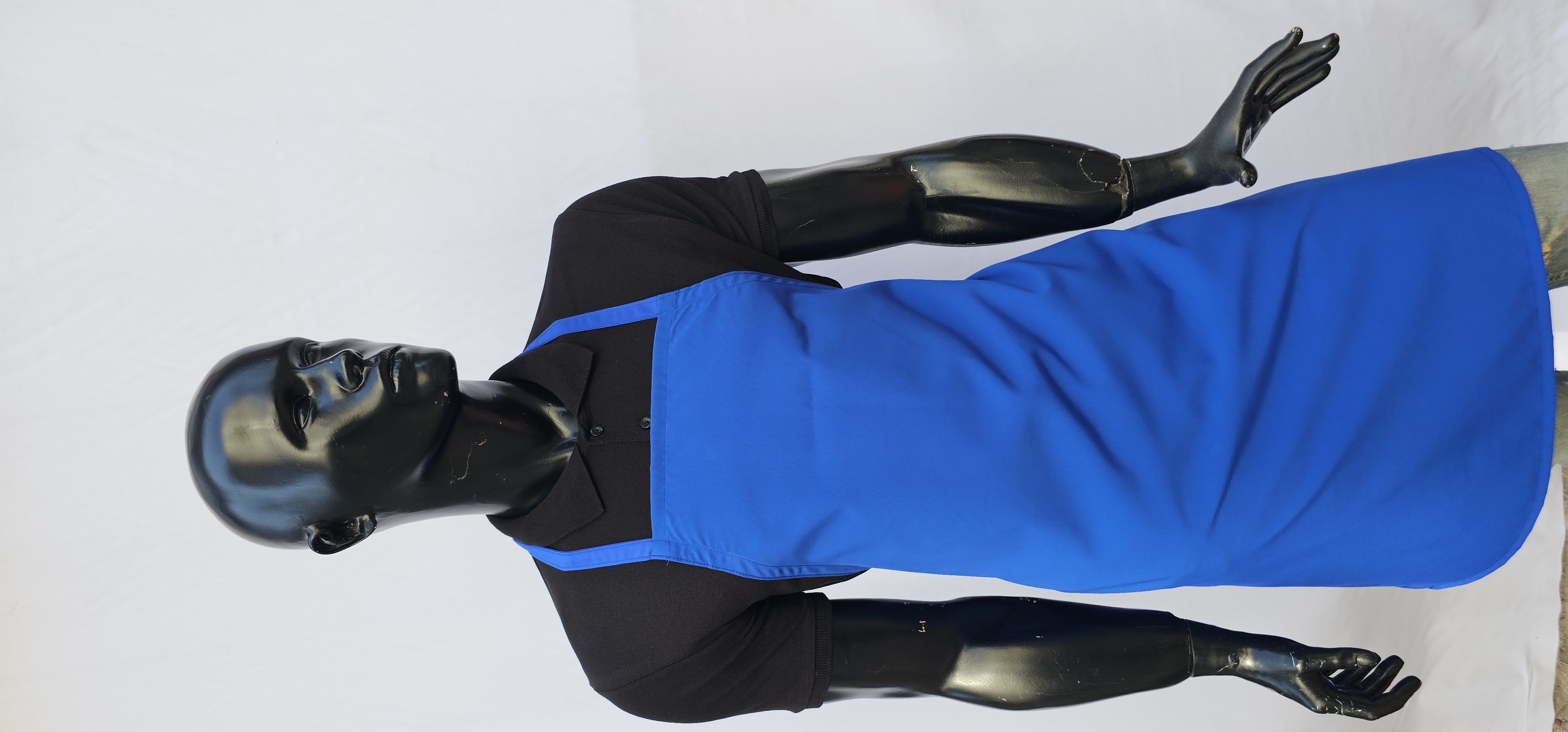 POLİYVİSKON ALPAKA ASKILI ÖNLÜK SAKS MAVİ