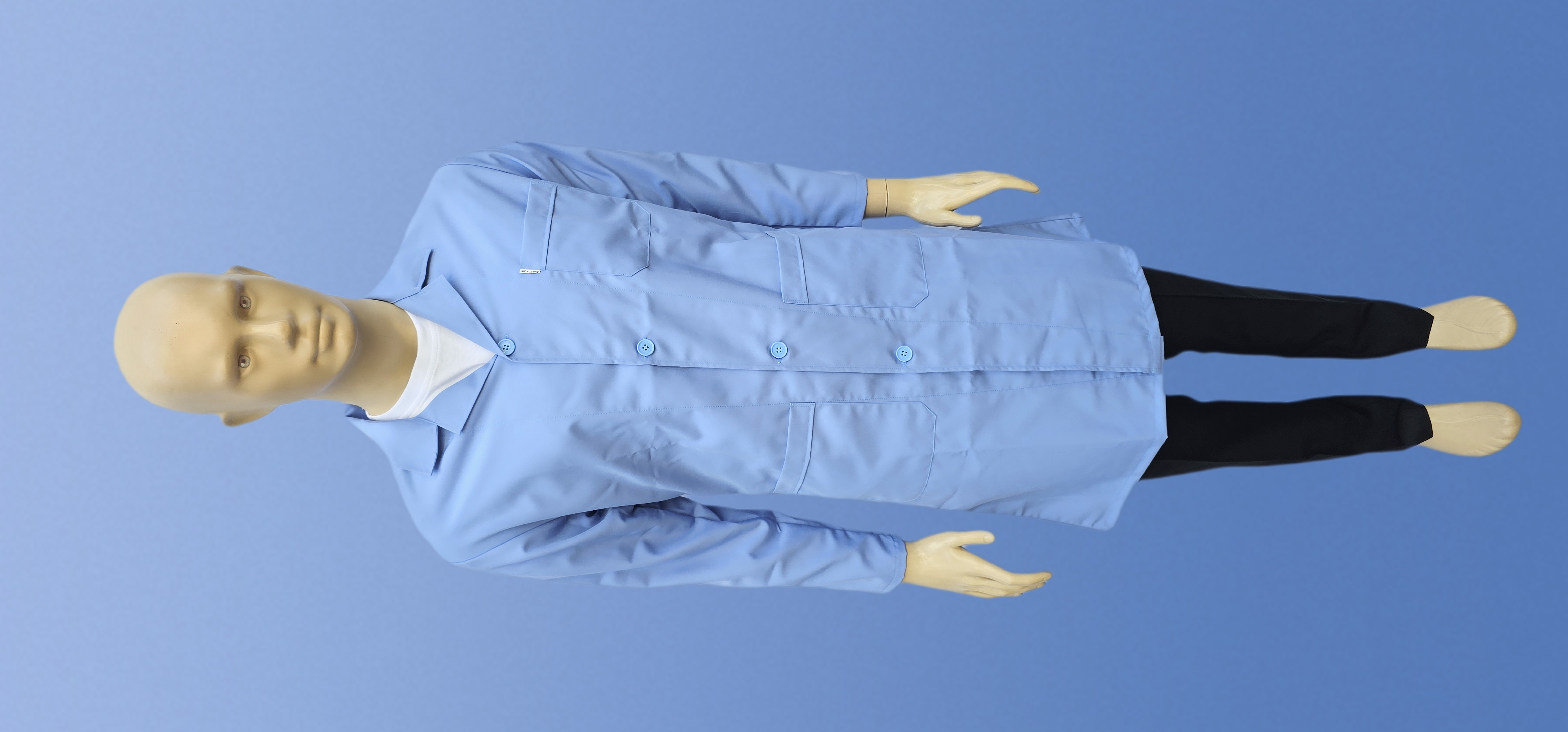 POLİYVİSKON ALPAKA ERKEK ÖNLÜK ORTA MAVİ