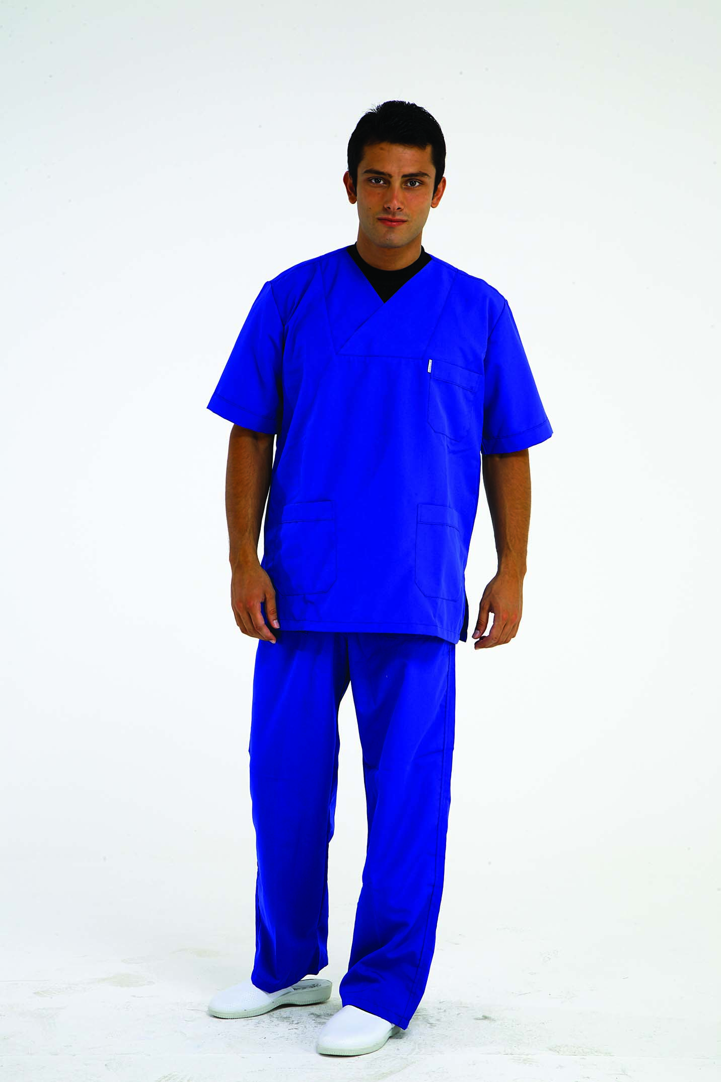 ZARF YAKA TAKIM SAKS MAVİ