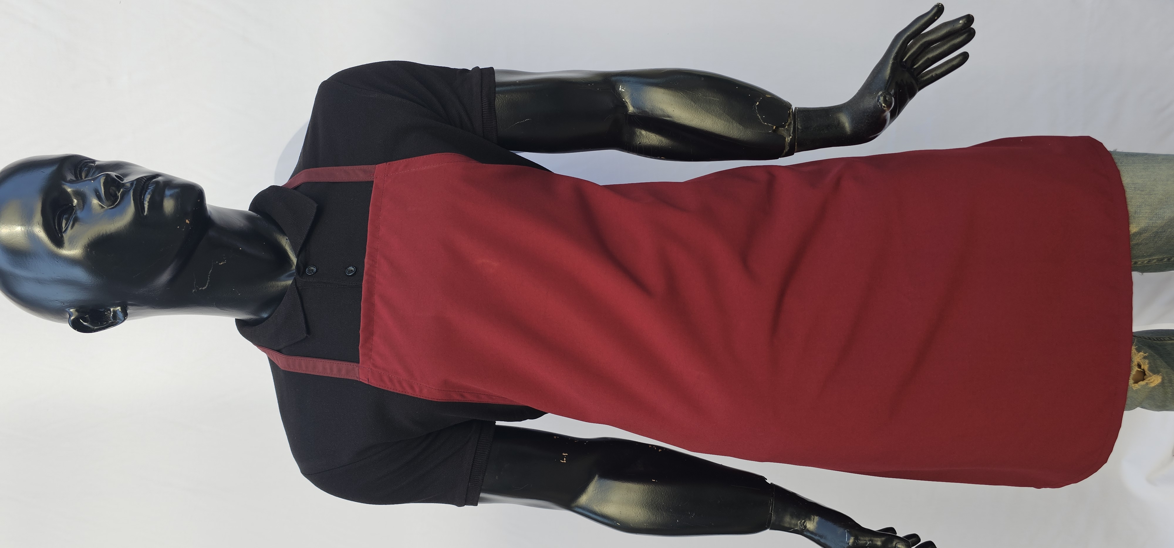 POLİYVİSKON ALPAKA ASKILI ÖNLÜK BORDO