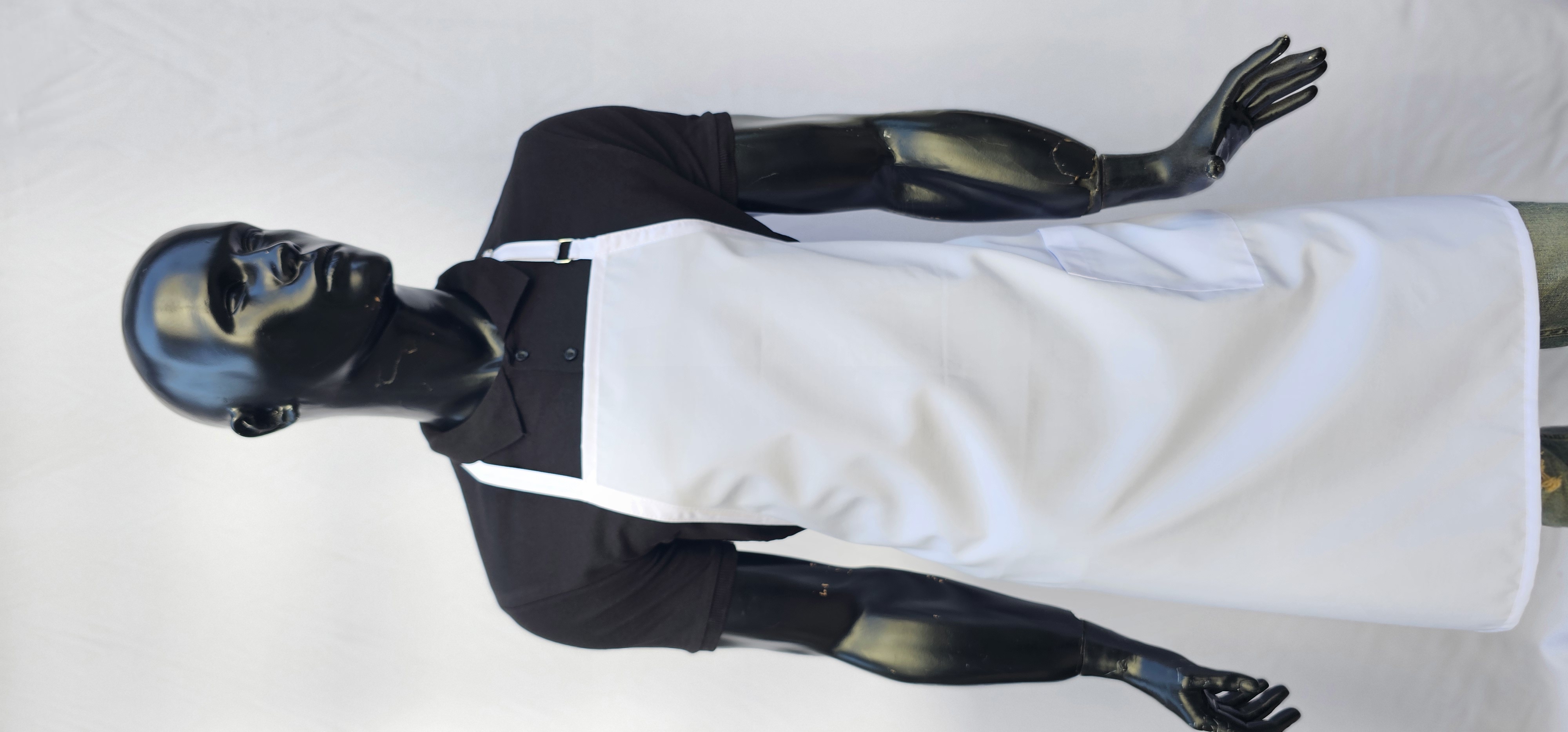 POLİYVİSKON ALPAKA ASKILI ÖNLÜK TOKALI BEYAZ