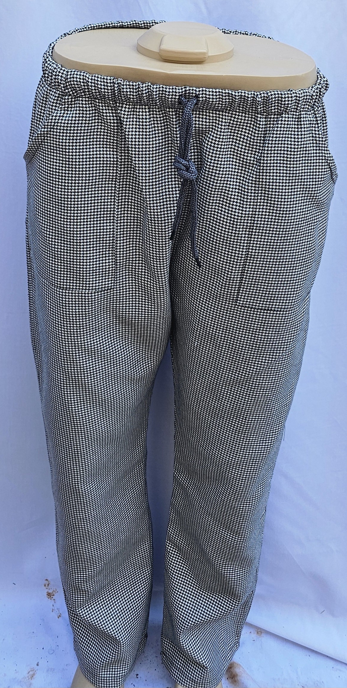 PİYADE PUL LASTİKLİ PANTOLON