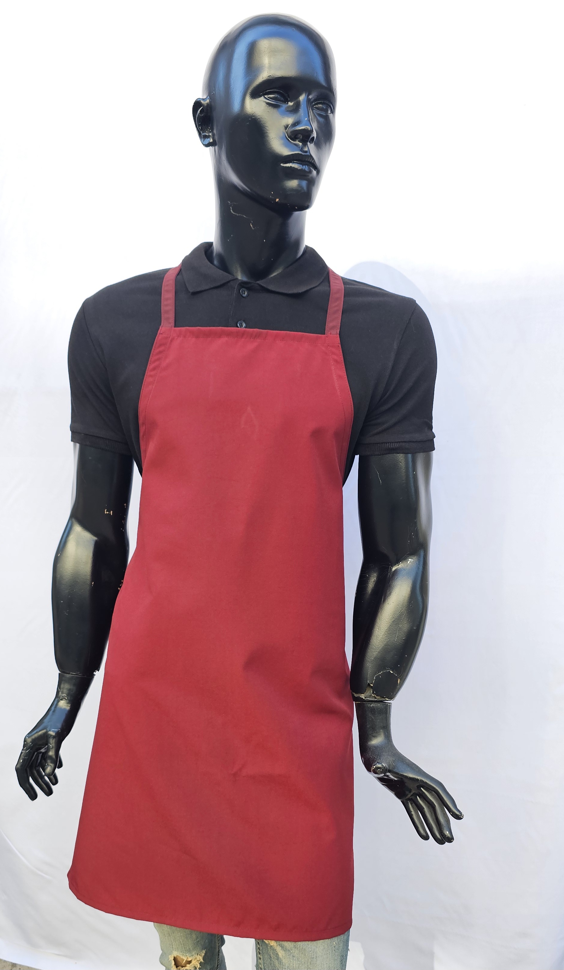 POLİYVİSKON ALPAKA ASKILI ÖNLÜK BORDO