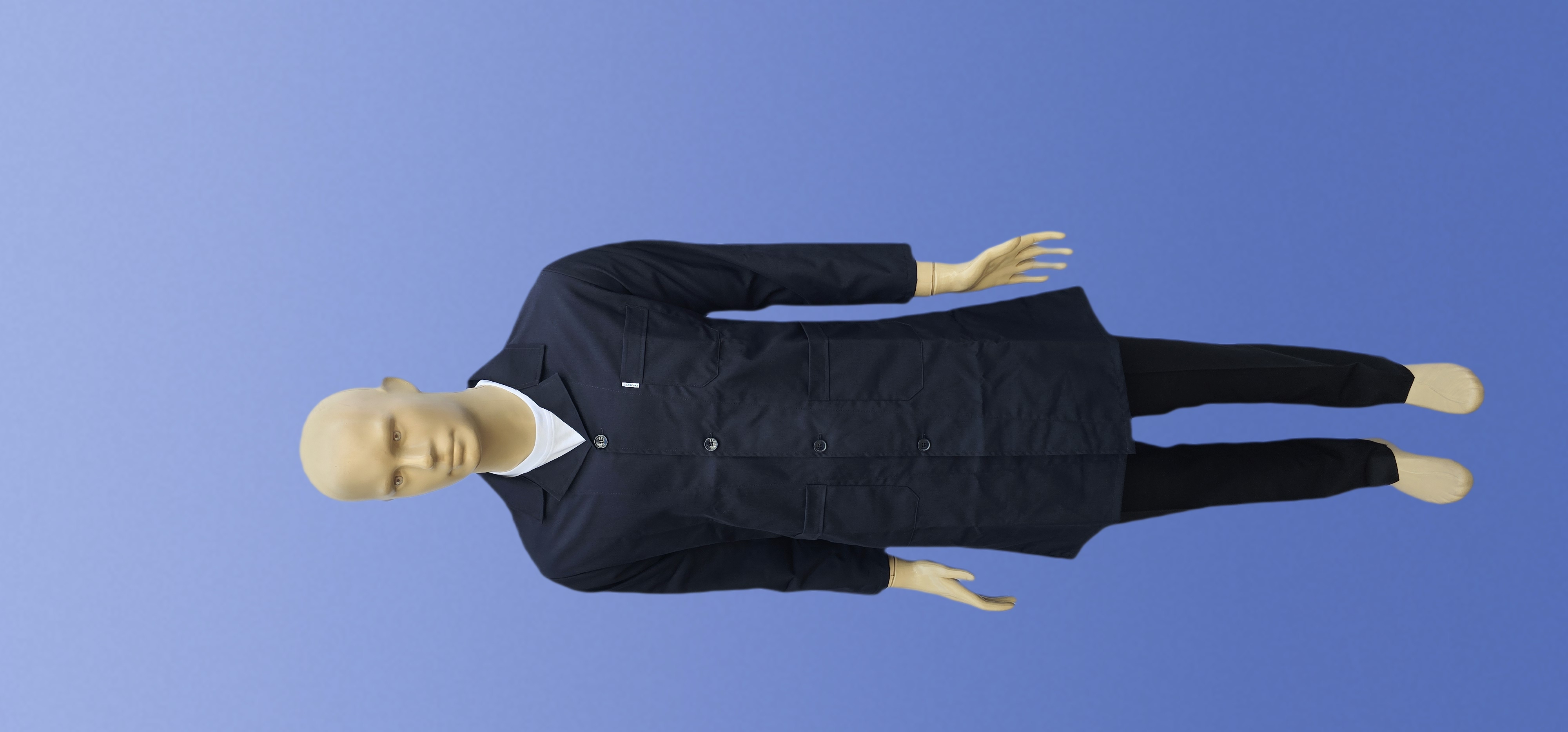 POLİYVİSKON ALPAKA ERKEK UZUN ÖNLÜK LACİVERT