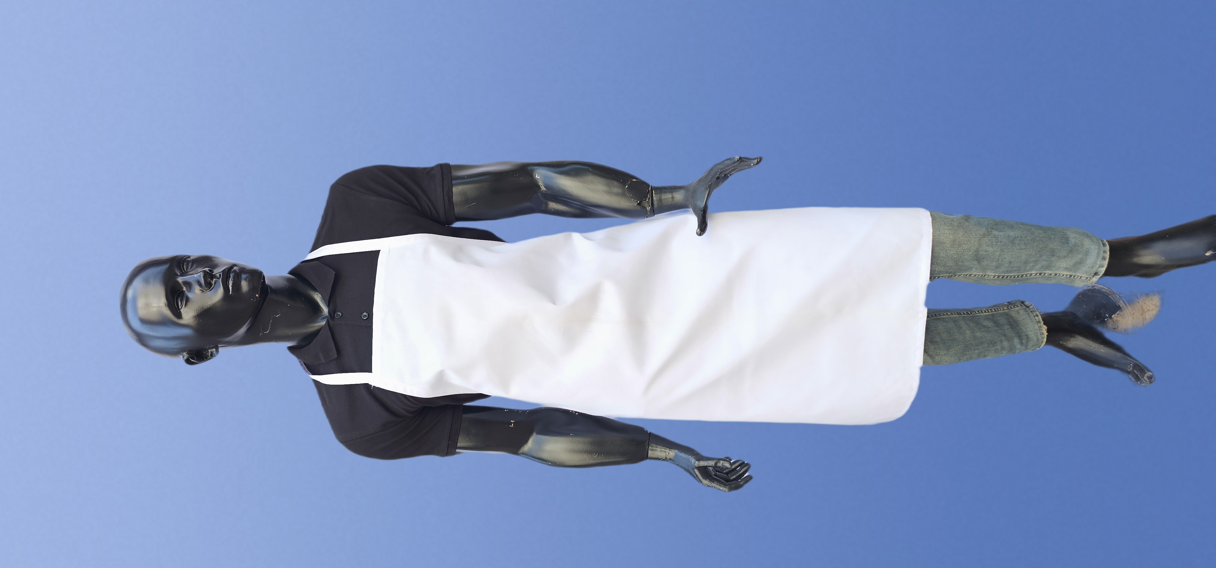 POLİYVİSKON ALPAKA ASKILI ÖNLÜK BEYAZ