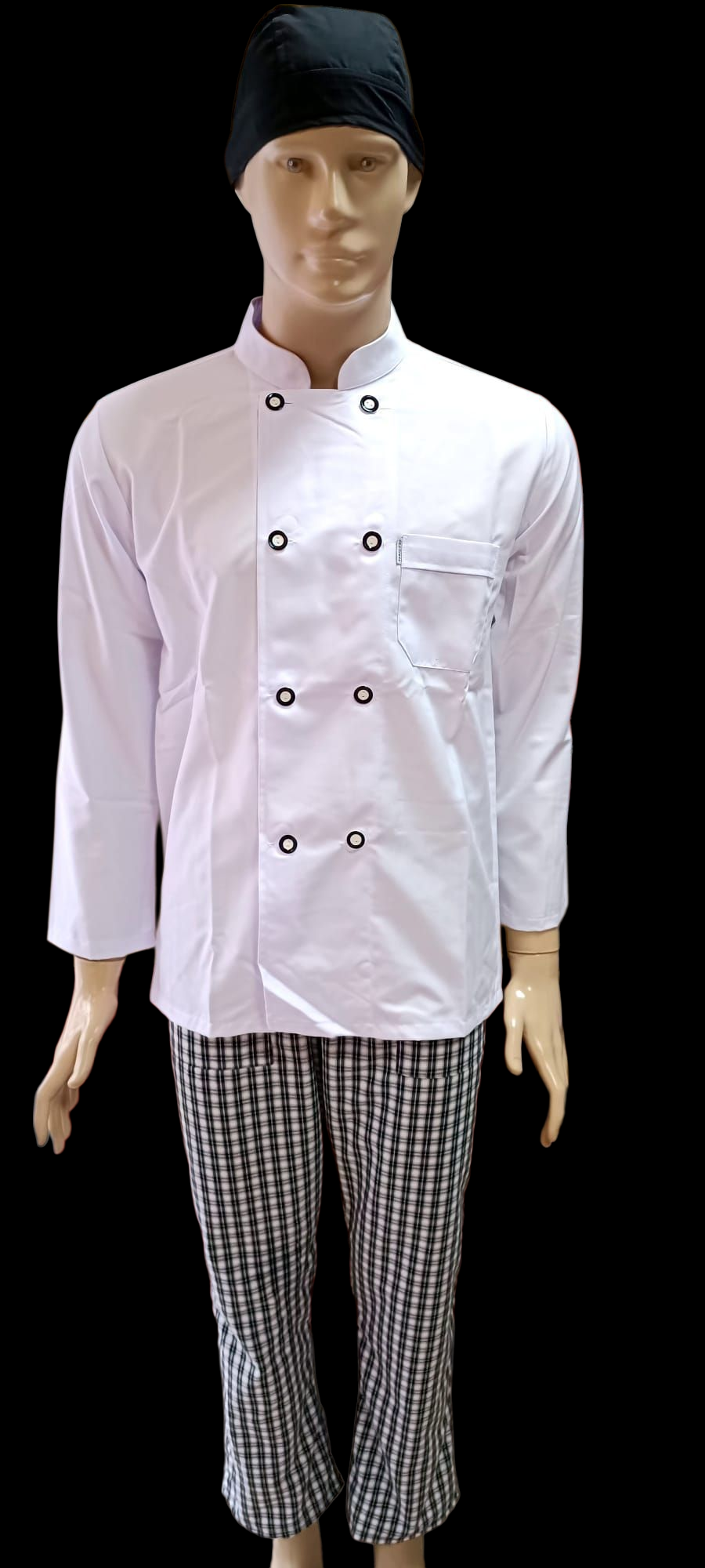 8 DÜĞME AŞÇI CEKETİ BEYAZ ÜRÜNLERİMİZ KISA KOL VE UZUN KOL ÜRETİLMEKTEDİR