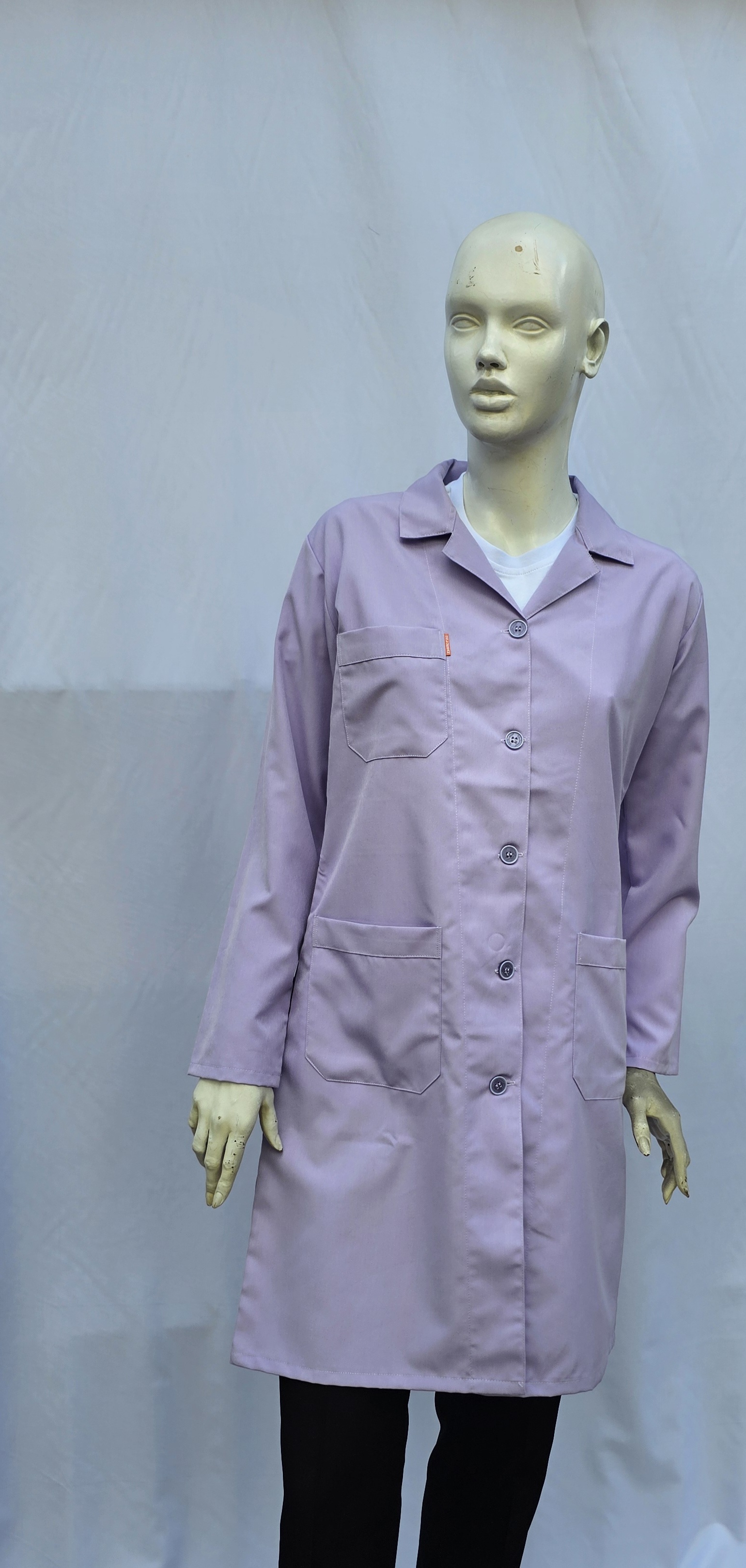 POLİYVİSKON ALPAKA UZUN BAYAN ÖNLÜK LİLA