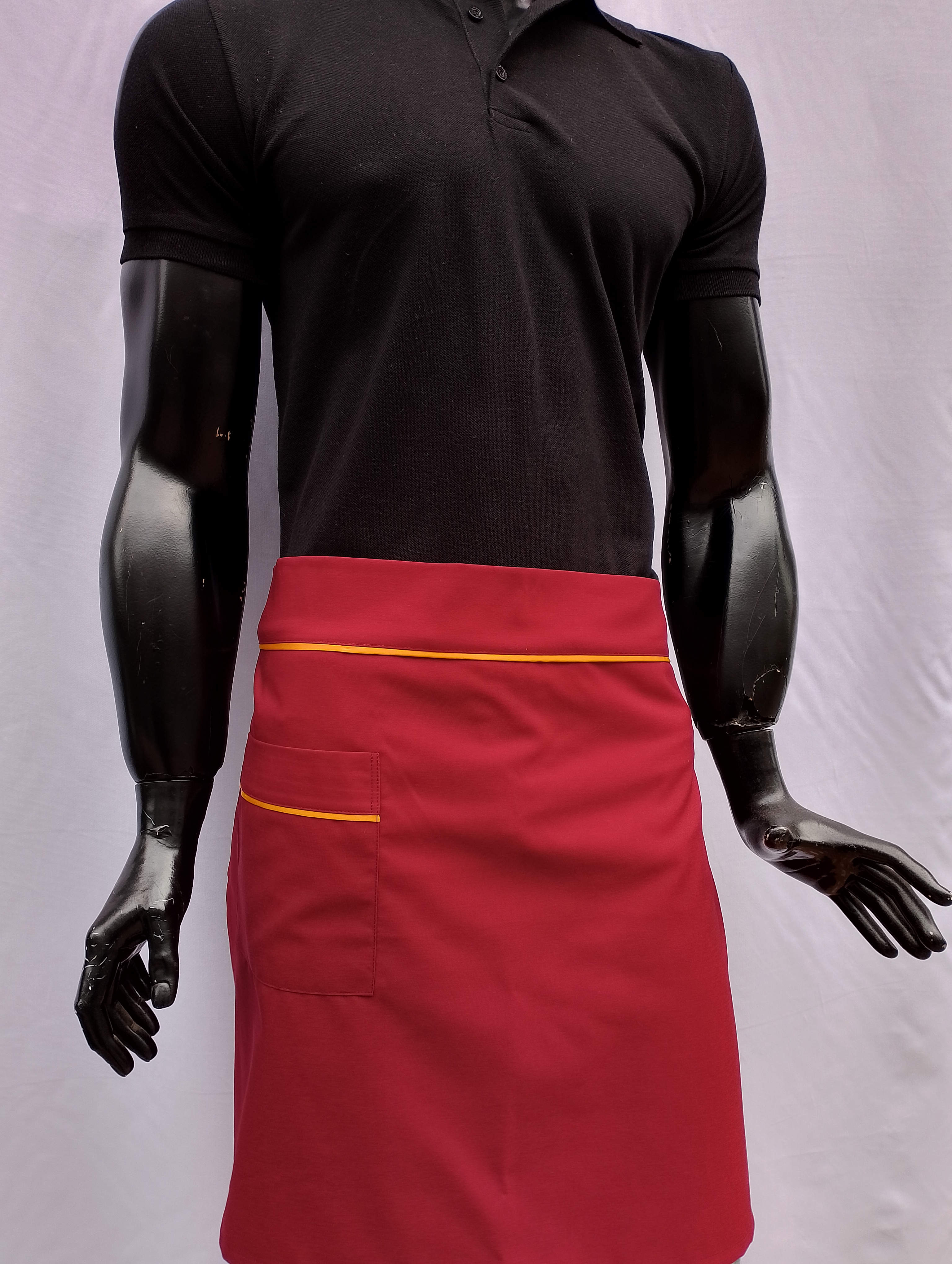 YARIM ÖNLÜK BORDO ZEMİN VARAK BİYELİ