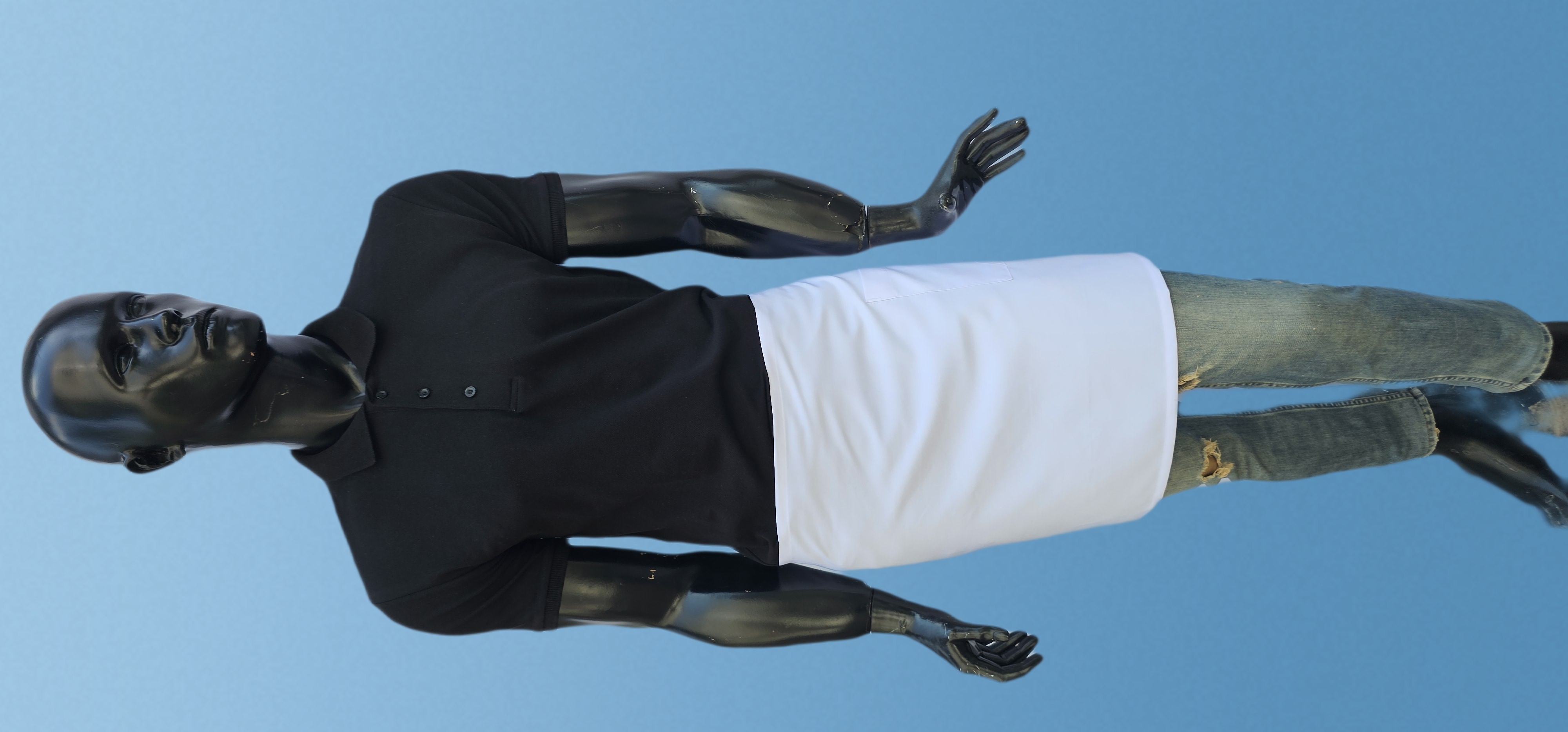 POLİYVİSKON ALPAKA YARIM ÖNLÜK SİYAH