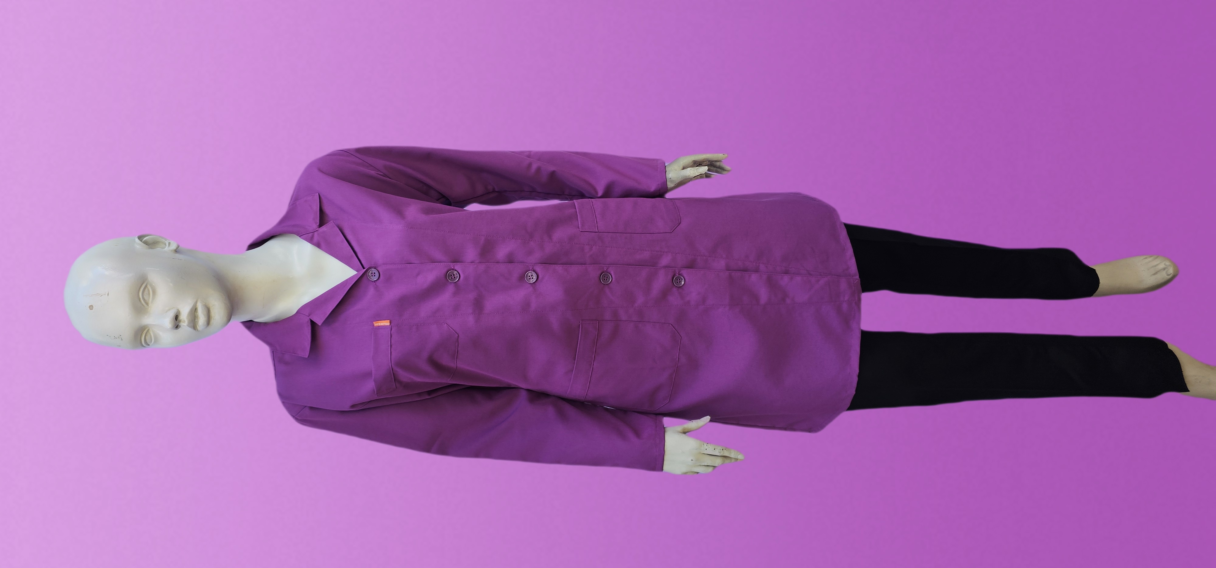 POLİYVİSKON ALPAKA BAYAN UZUN ÖNLÜK MOR