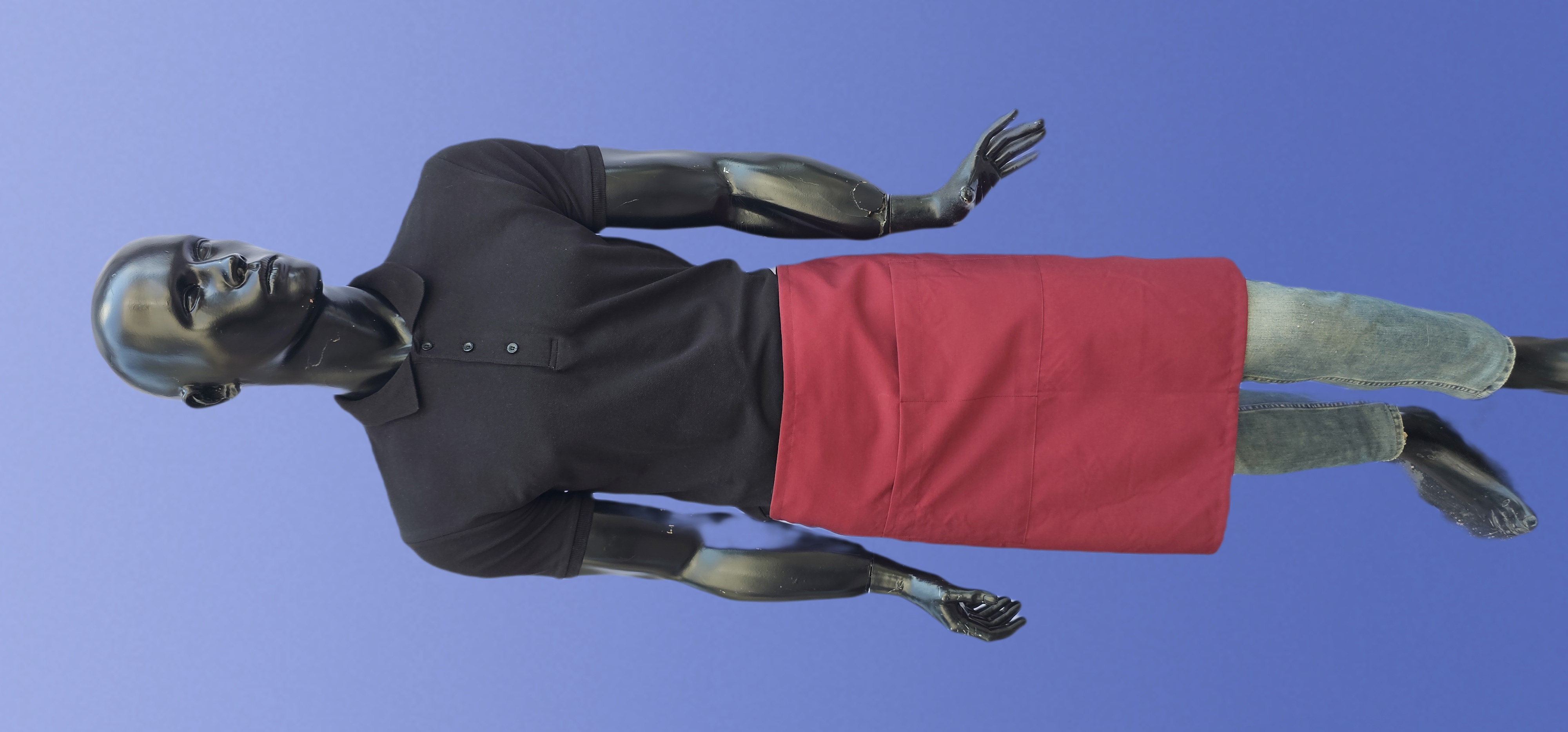 POLİYVİSKON ALPAKA BORDO YARIM ÖNLÜK